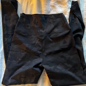 Army Black Elixir 7/8 Length Leggings - Medium